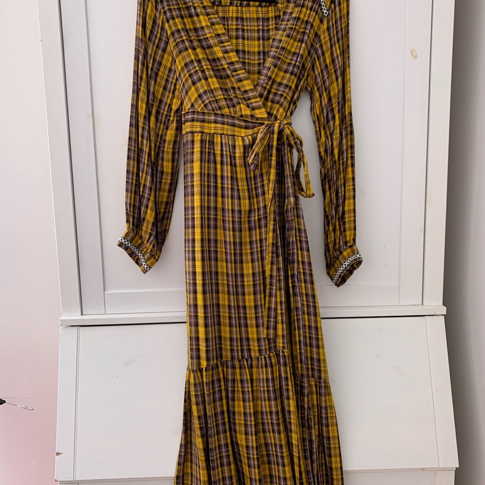 Anthropologie dress wrap dress - Picture 2 of 4